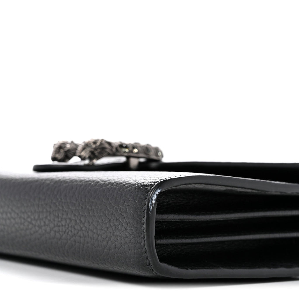 Calfskin Mini Dionysus Chain Wallet Black wholesalehk.shop