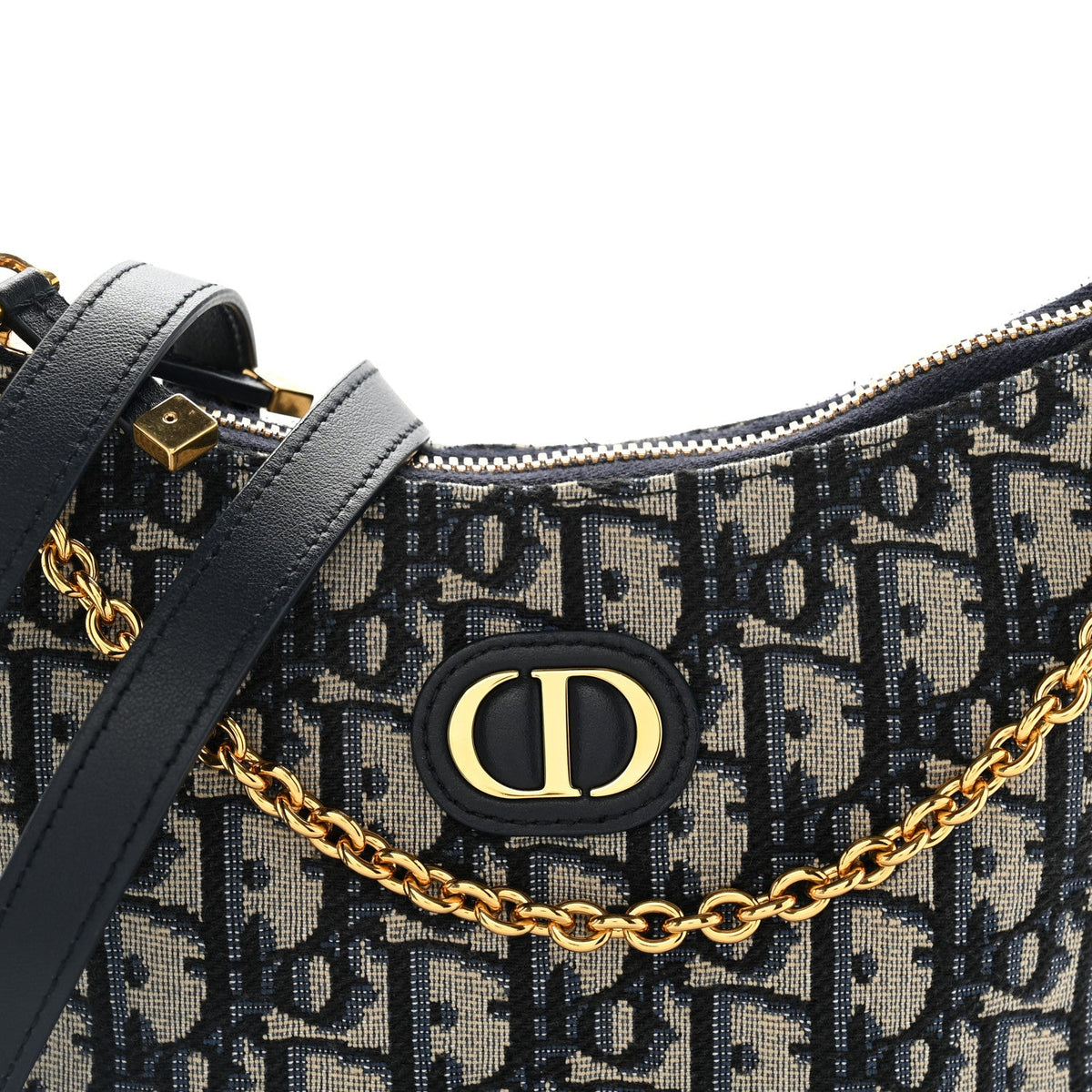 Oblique 30 Montaigne Diorling Mini Bag With Chain Blue wholesalehk.shop