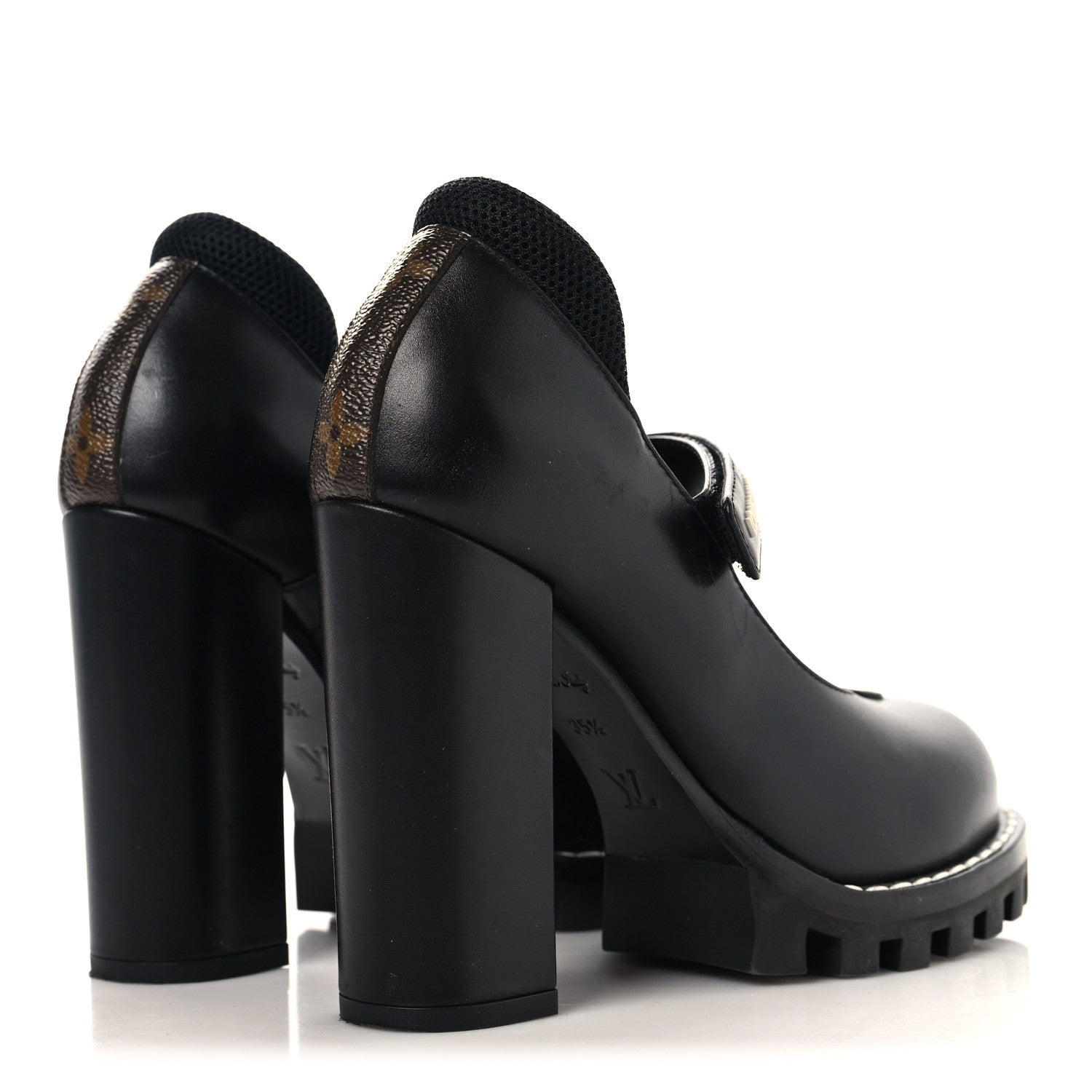 Calfskin Star Trail Ankle Pumps 35.5 Black £¨ Direct shipment via from wholesalehk.shop