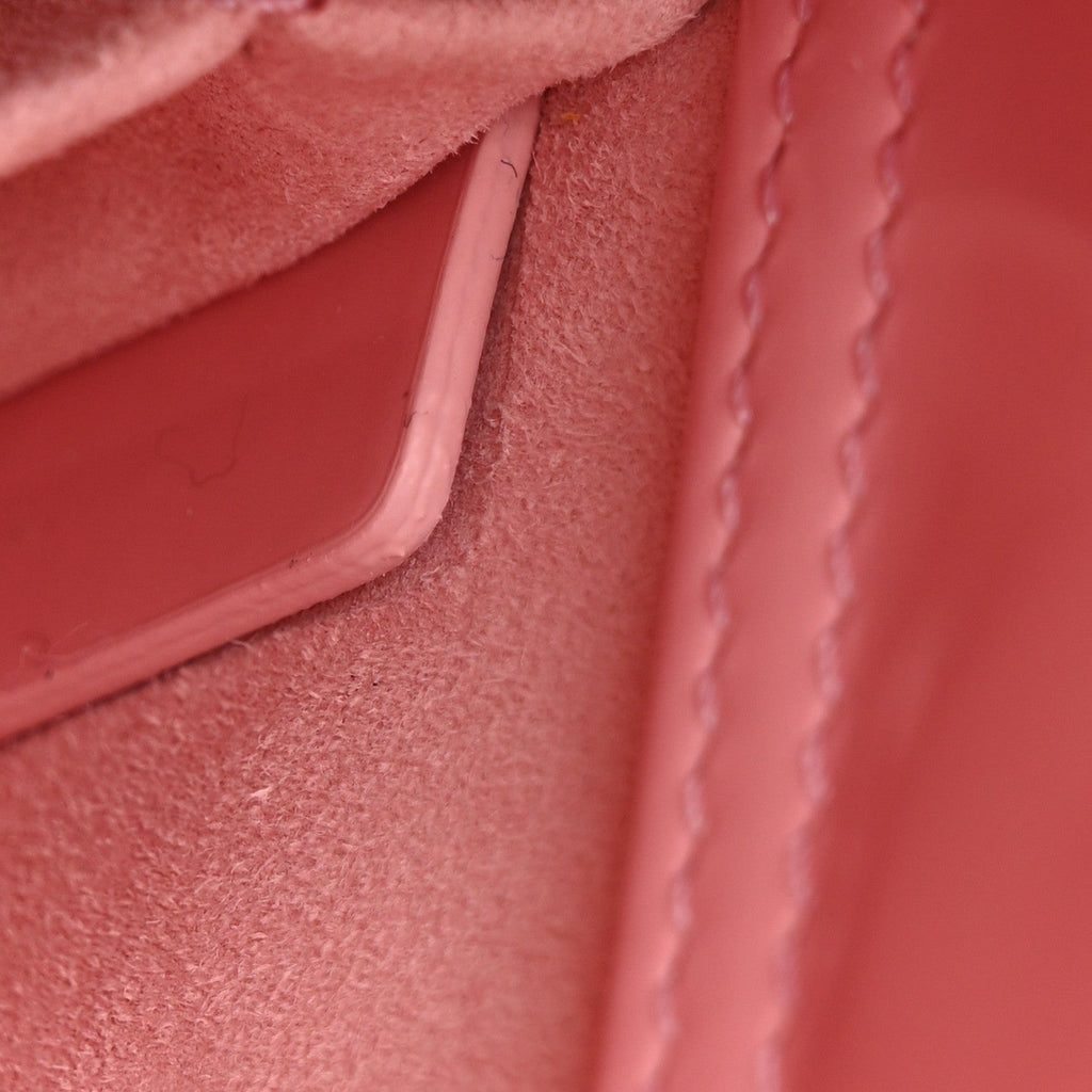 Metallic Lambskin Cannage Small Lady D-Joy Pink wholesalehk.shop
