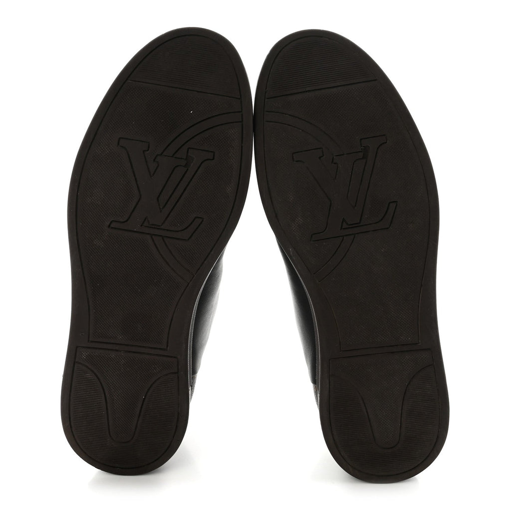 Calfskin Monogram Line-Up Sneaker Boot 6 Black £¨ Direct shipment via from wholesalehk.shop