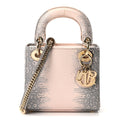Lizard Ombre Mini Lady Dior Light Pink wholesalehk.shop