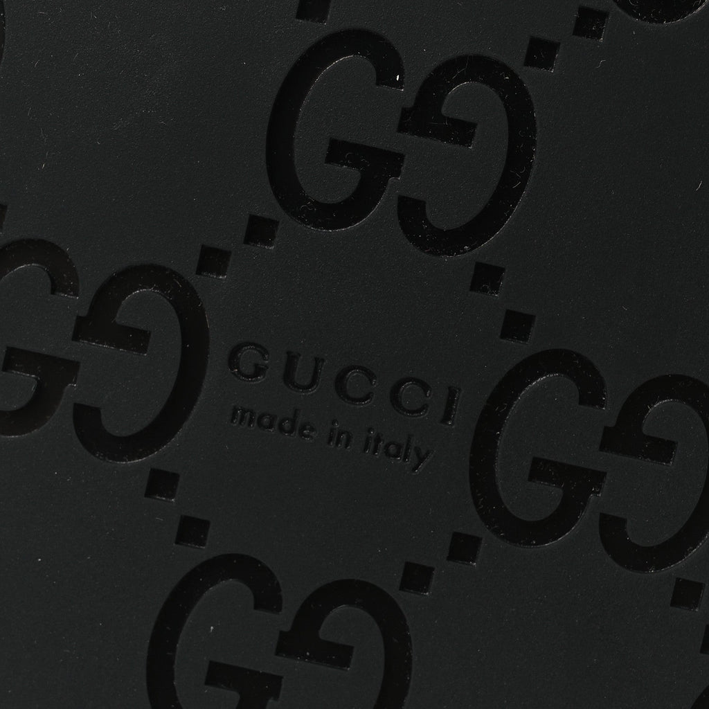Guccissima GG Embossed Womens Sandals 37 Black £¨ Direct shipment via from wholesalehk.shop