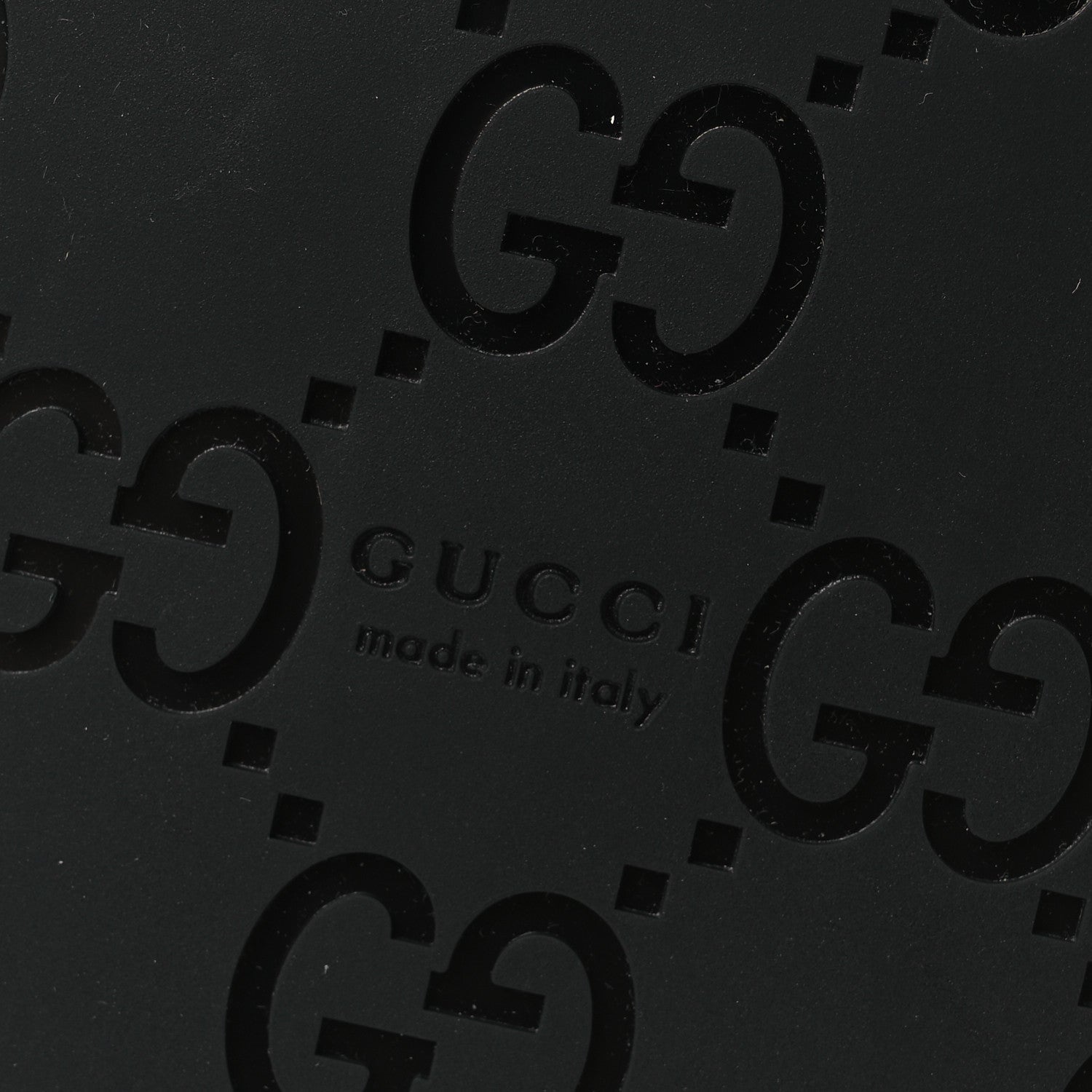 Guccissima GG Embossed Womens Sandals 37 Black £¨ Direct shipment via from wholesalehk.shop