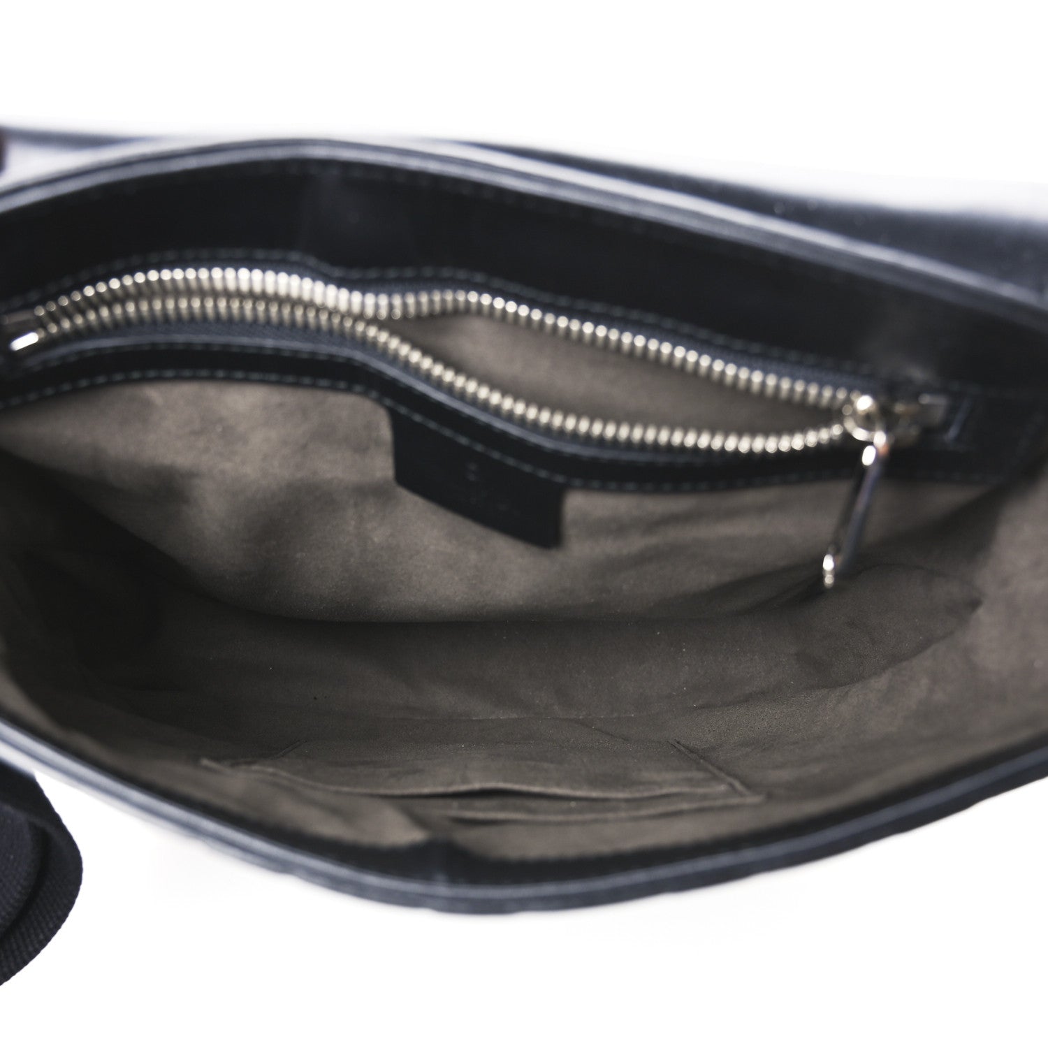 Guccissima Signature Single Buckle Flap Messenger Bag Black £¨ Direct shipment via from wholesalehk.shop