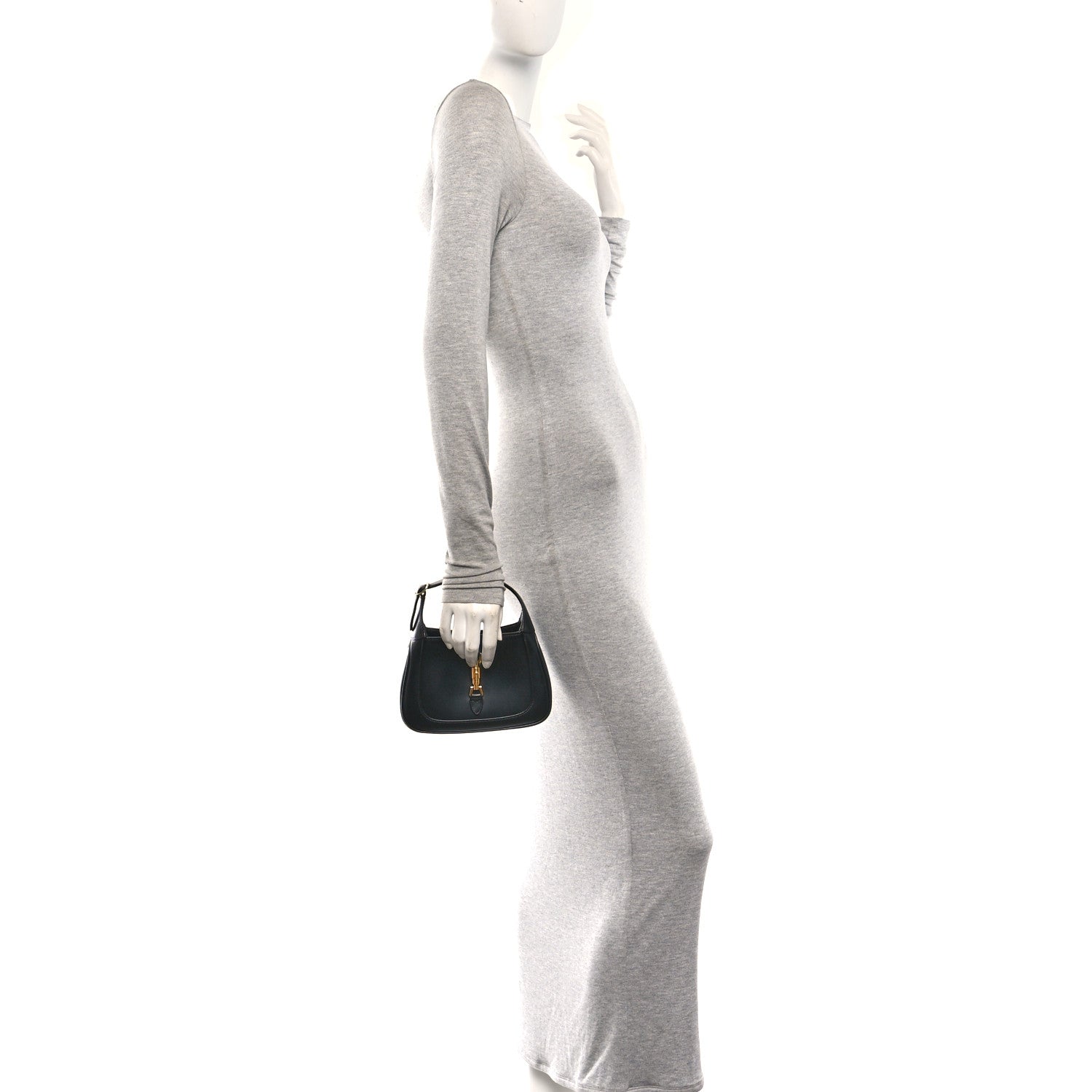 Boarded Dyana Lux Calfskin Mini Jackie 1961 Hobo Black £¨ Direct shipment via from wholesalehk.shop