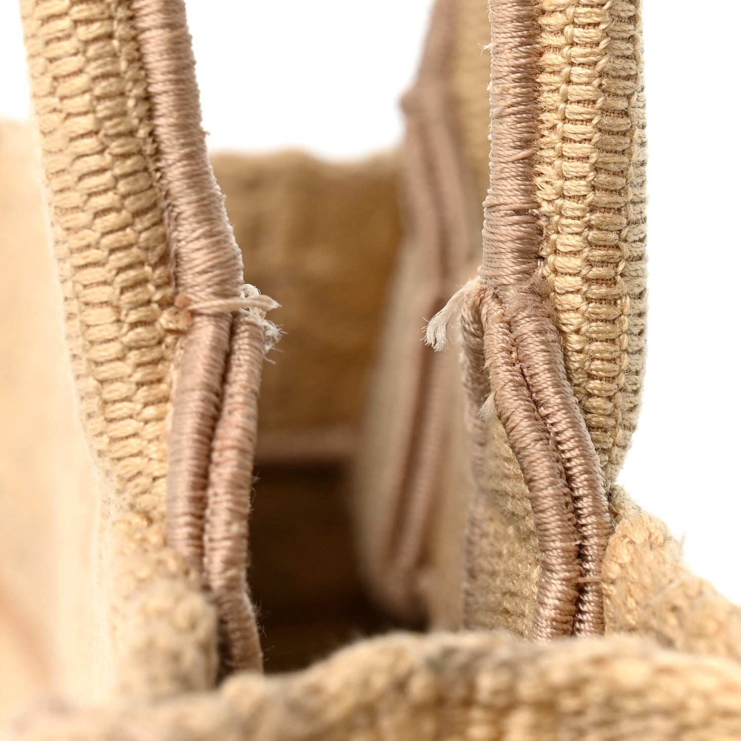 Raffia Oblique Mini Toile De Jouy Book Tote With Strap Beige £¨ Direct shipment via from wholesalehk.shop