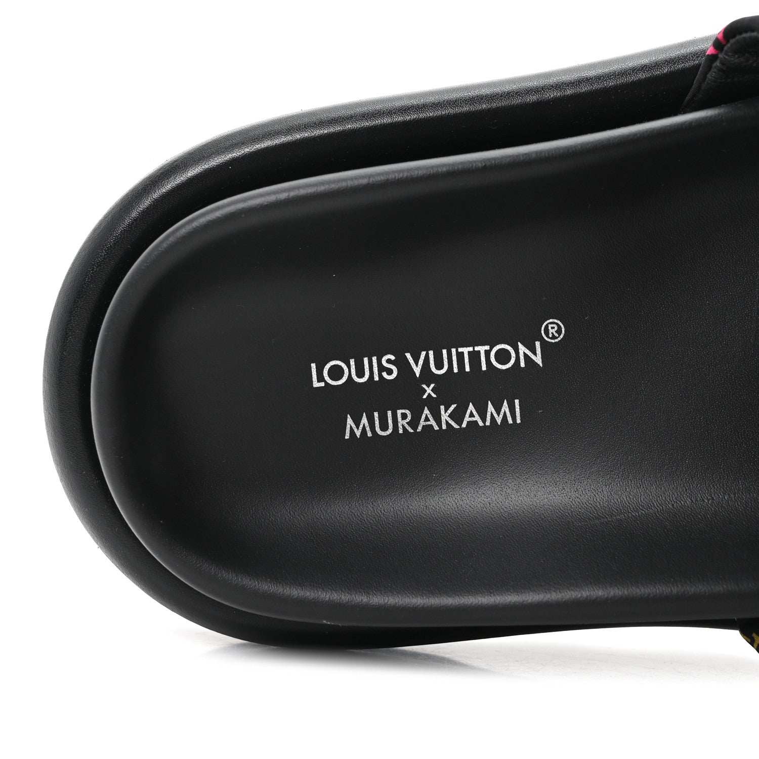LV X TM Monogram Multicolor Pool Pillow Flat Comfort Mule 35 Black £¨ Direct shipment via from wholesalehk.shop