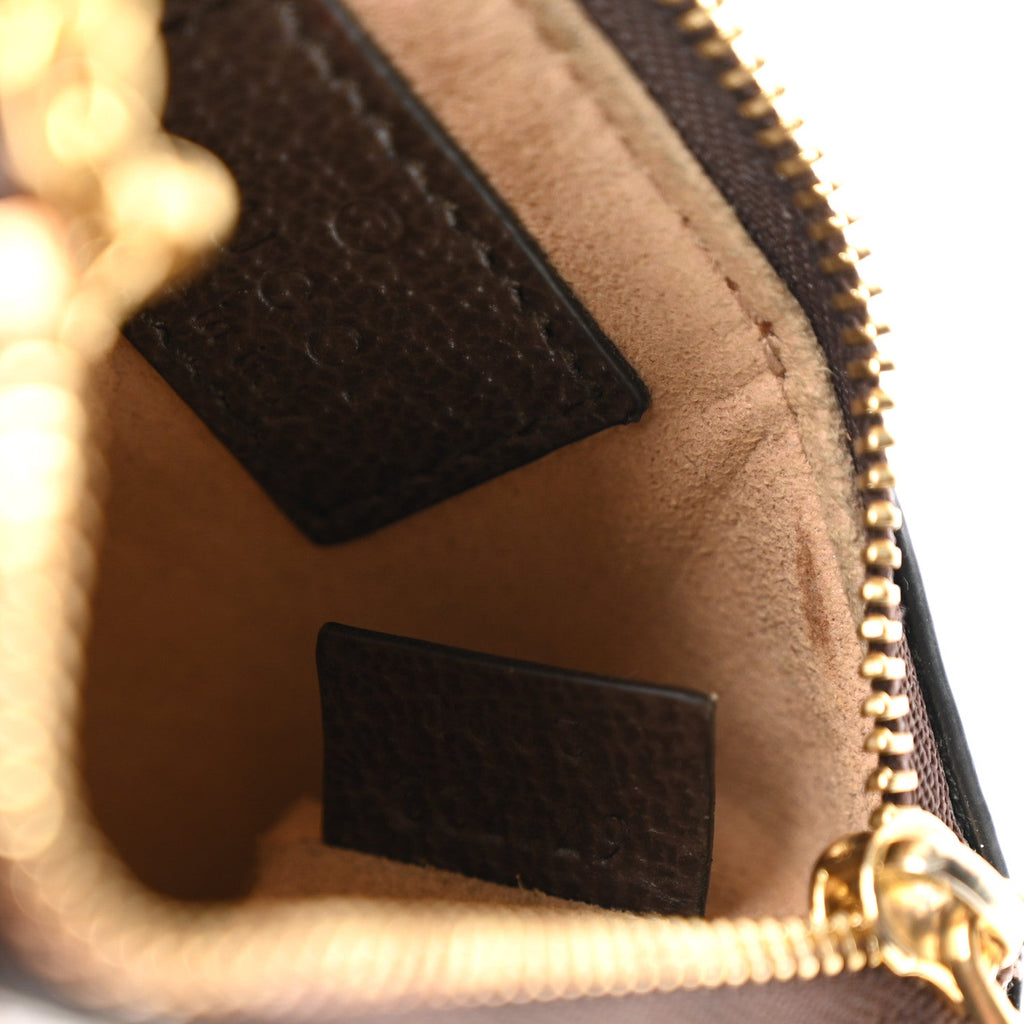 GG Supreme Monogram Web Ophidia Key Case  Beige New Acero wholesalehk.shop