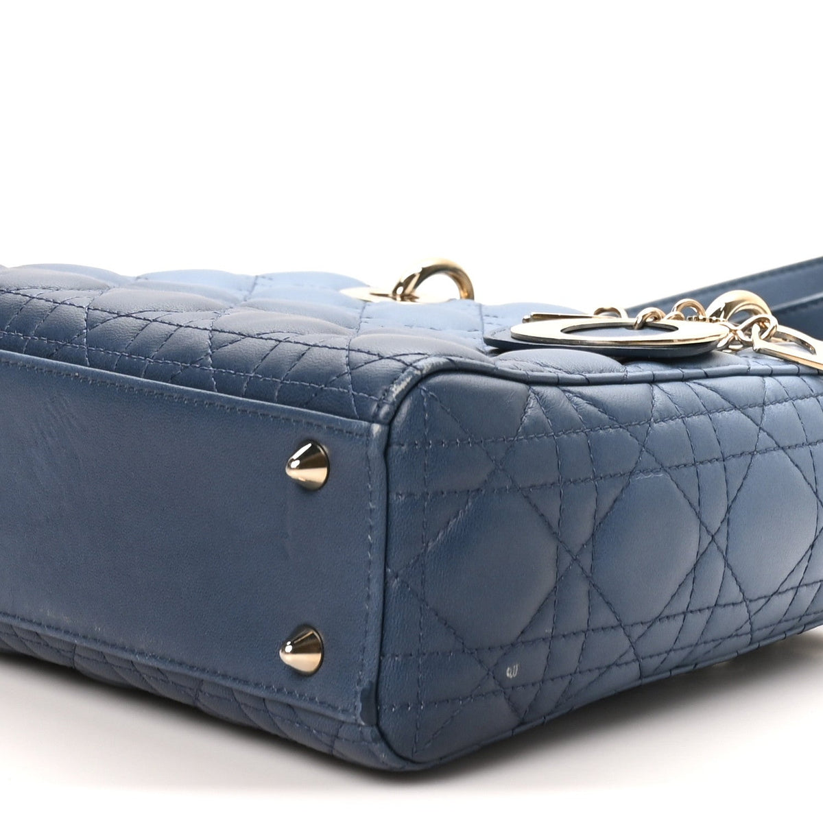 Lambskin Cannage Gradient Small My ABCDior Lady Dior Indigo Blue wholesalehk.shop