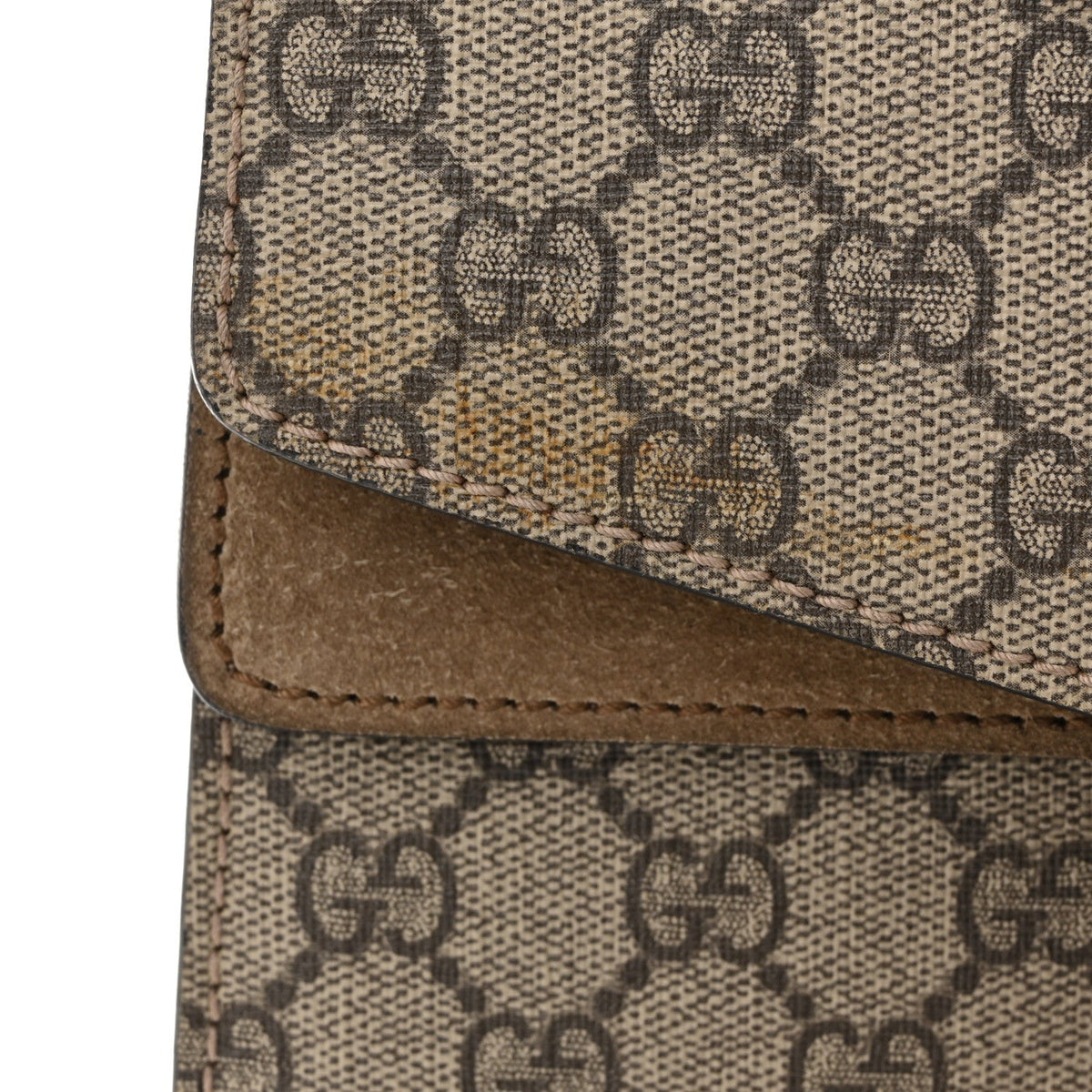 GG Supreme Monogram Small Dionysus Shoulder Bag Taupe wholesalehk.shop