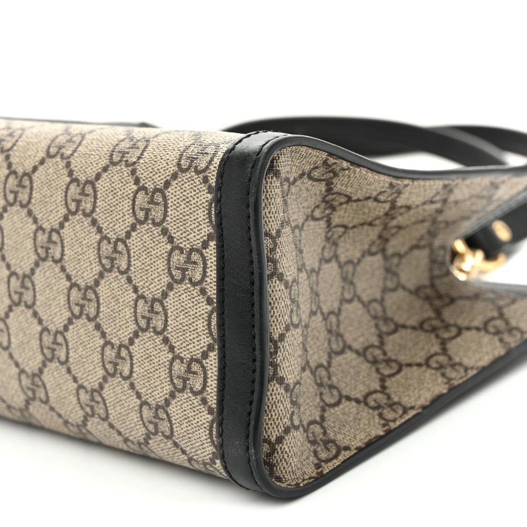 GG Supreme Monogram Small Padlock Tote Black £¨ Direct shipment via from wholesalehk.shop