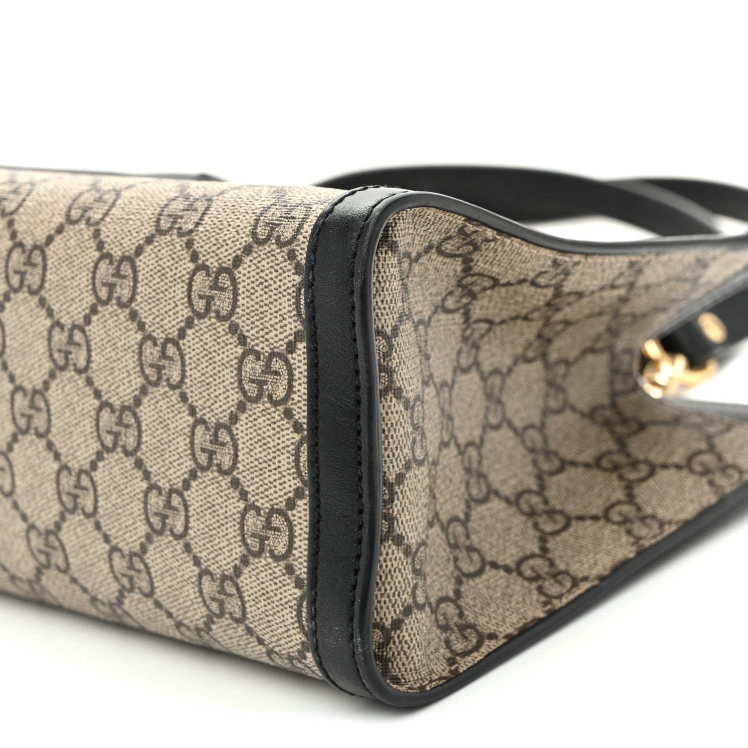 GG Supreme Monogram Small Padlock Tote Black £¨ Direct shipment via from wholesalehk.shop