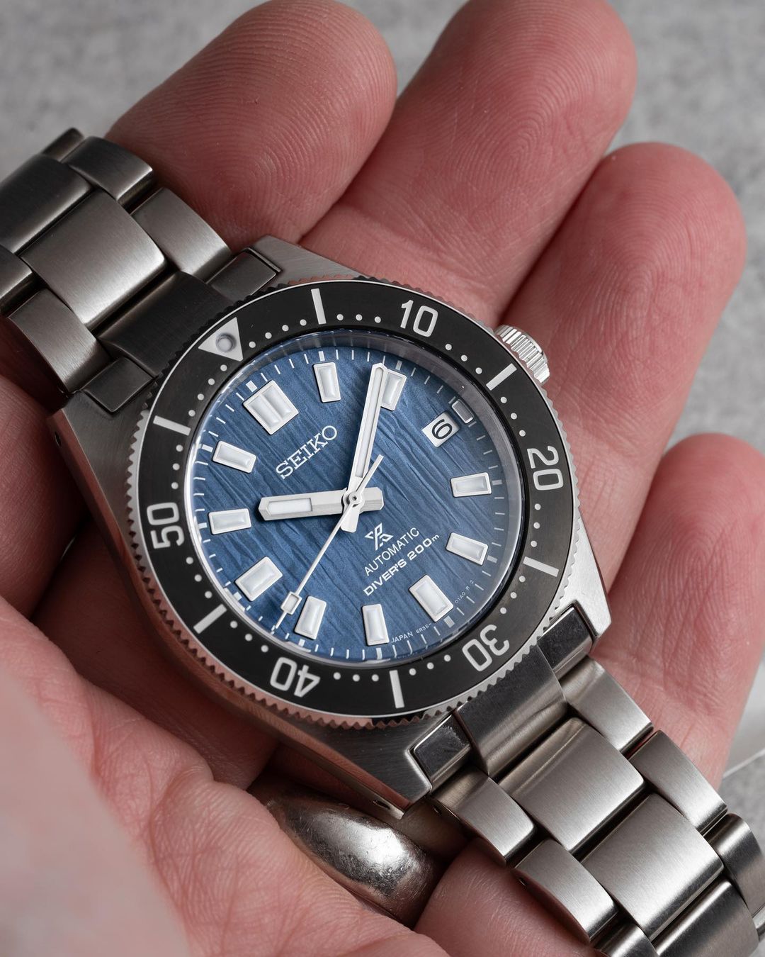 Seiko Prospex Glacier Save the Ocean Green Dial Silver Steel Strap Watch For Men - SPB297J1 wholesalehk.shop