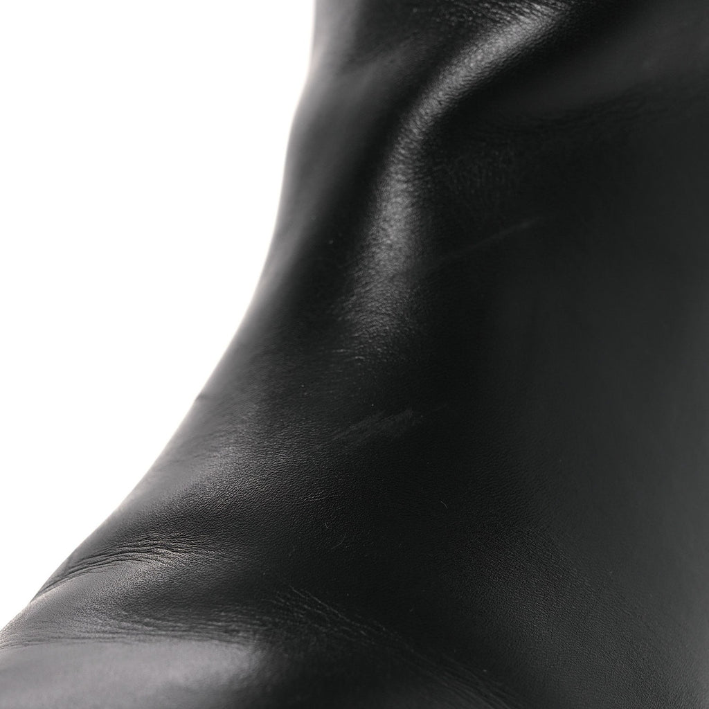Guccissima Real Betis Glamour Calfskin Michelangelo Slim Horsebit Riding Boots 39.5 Black £¨ Direct shipment via from wholesalehk.shop
