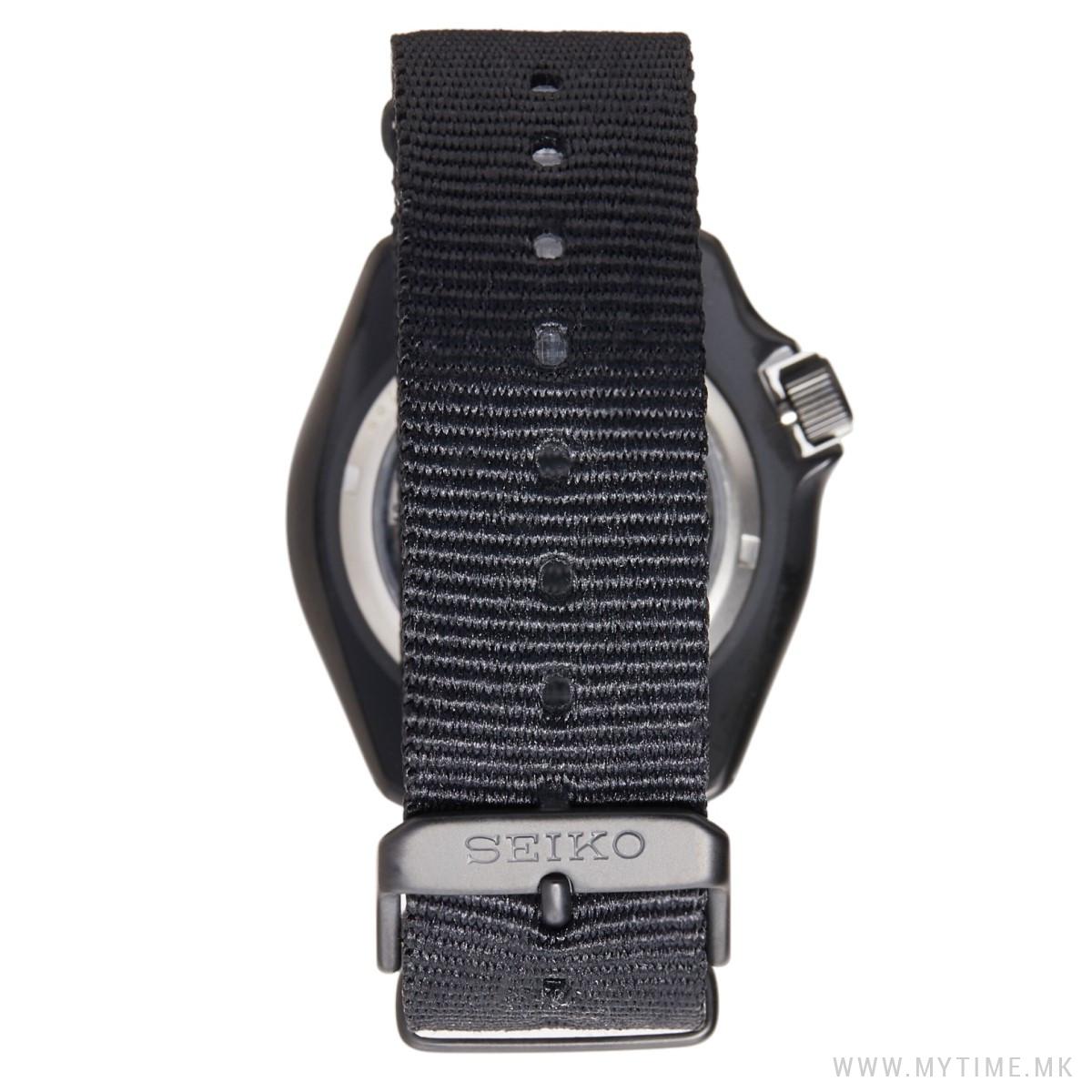 Seiko 5 Sports Automatic Black Dial Black NATO Strap Watch For Men - SRPD79K1 wholesalehk.shop