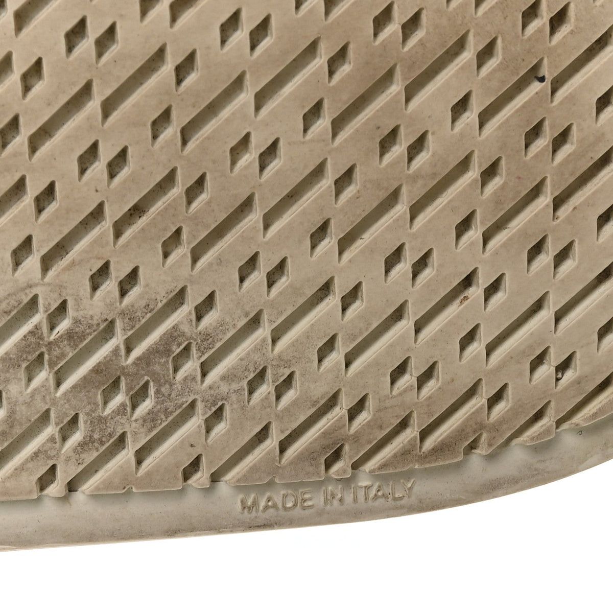 Crocodile Calfskin Deep Sneakers 37.5 White Vert Jade wholesalehk.shop
