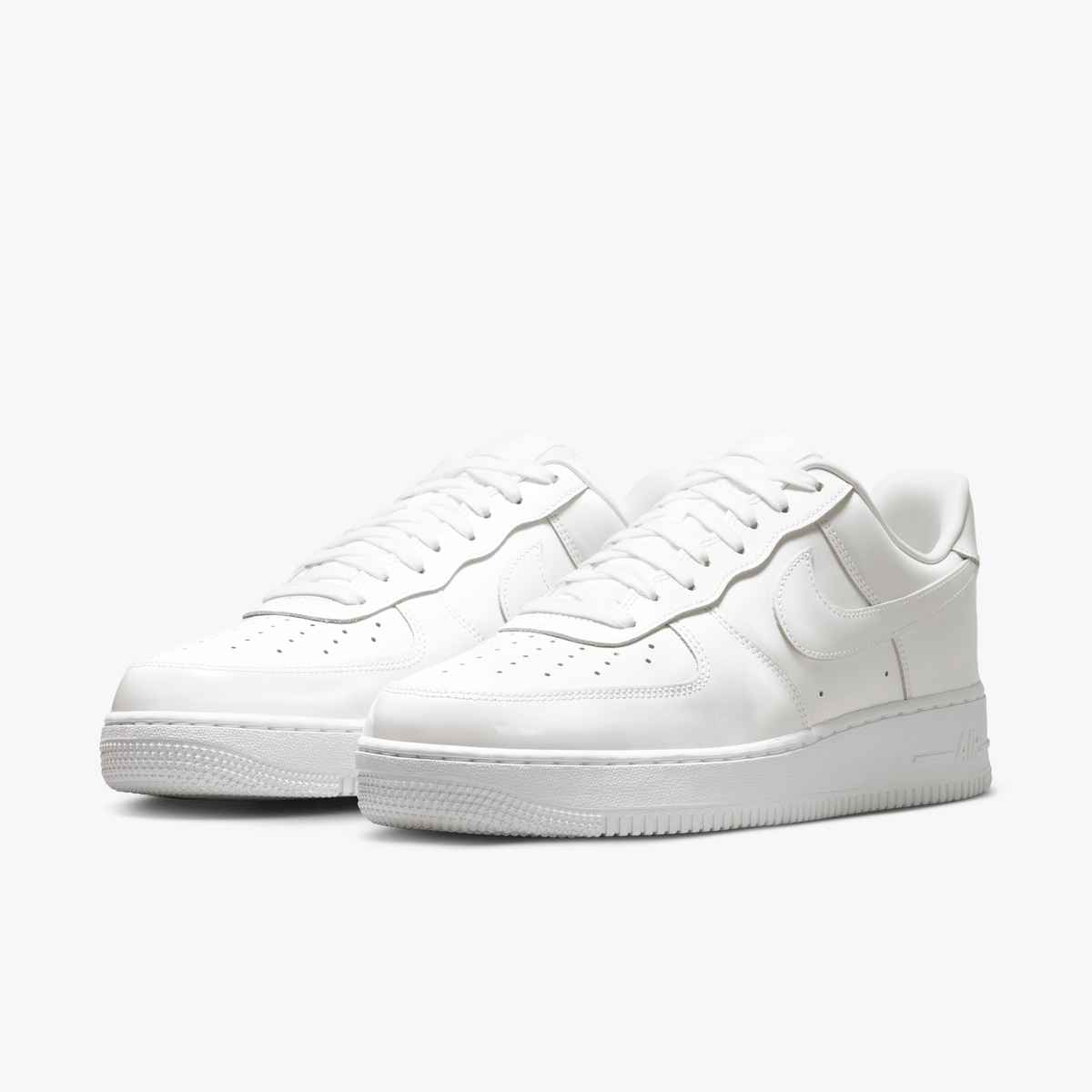Men's Nike Air Force 1 '07 "Patent Leather Triple White"