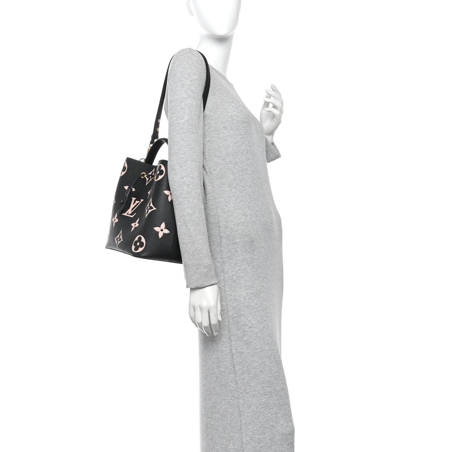 Empreinte Monogram Giant Neonoe MM Black Beige £¨ Direct shipment via from wholesalehk.shop