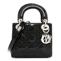 Patent Cannage Mini Lady Dior Black wholesalehk.shop