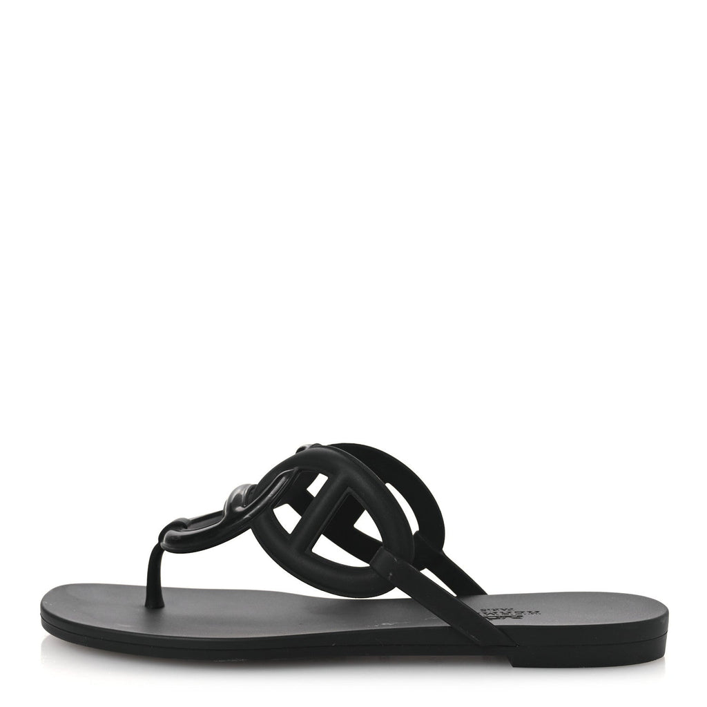 Rubber Womens Egerie Sandals 36 Black wholesalehk.shop