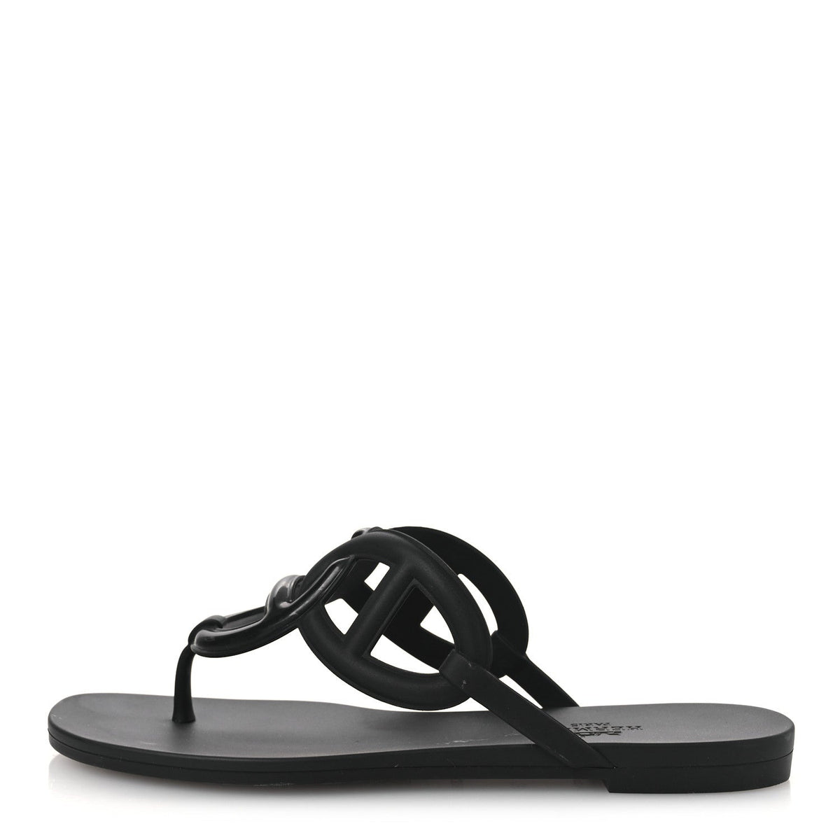 Rubber Womens Egerie Sandals 36 Black wholesalehk.shop