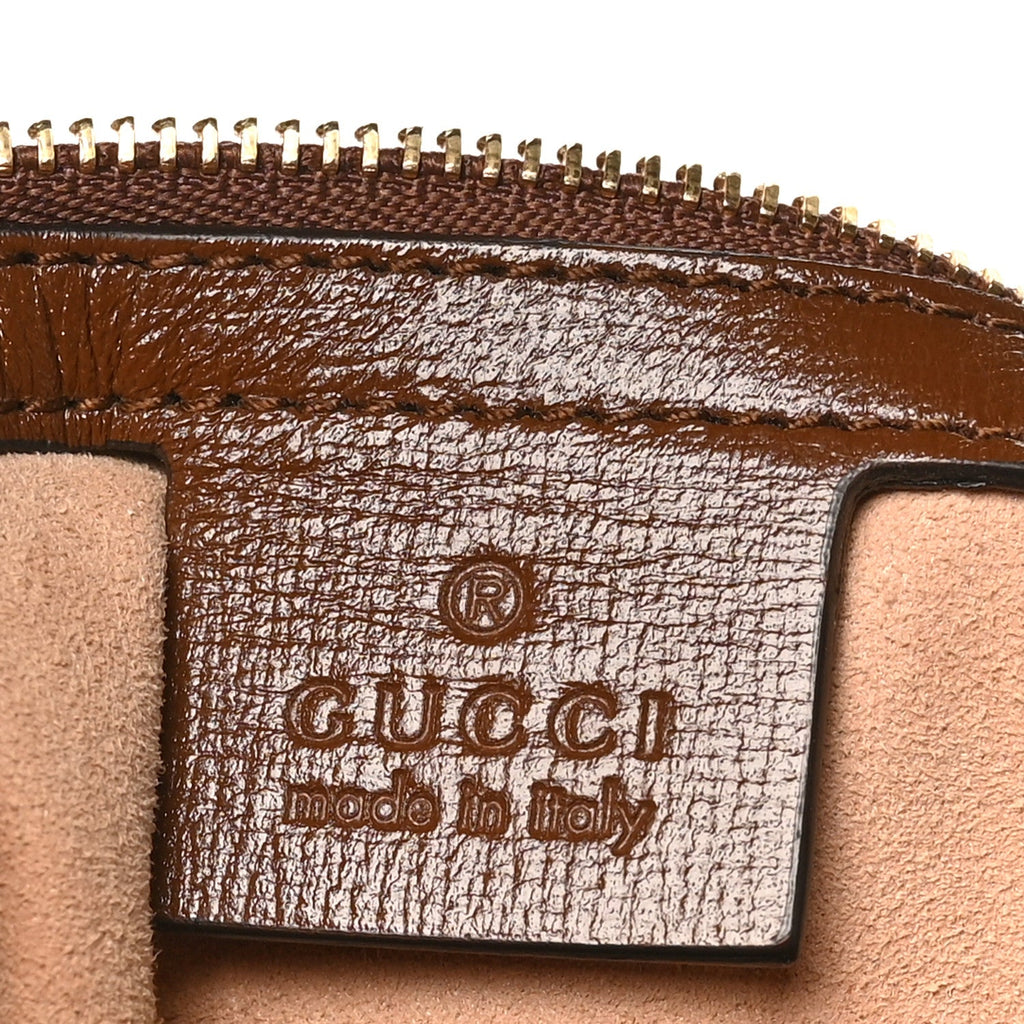 GG Supreme Monogram Azalea Calfskin Web Small Jackie 1961 Hobo Beige Ebony Brown Sugar £¨ Direct shipment via from wholesalehk.shop
