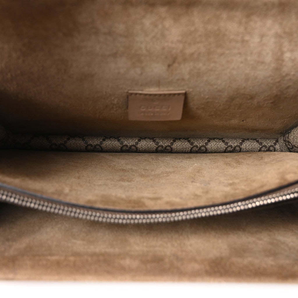 GG Supreme Monogram Small Dionysus Shoulder Bag Taupe wholesalehk.shop