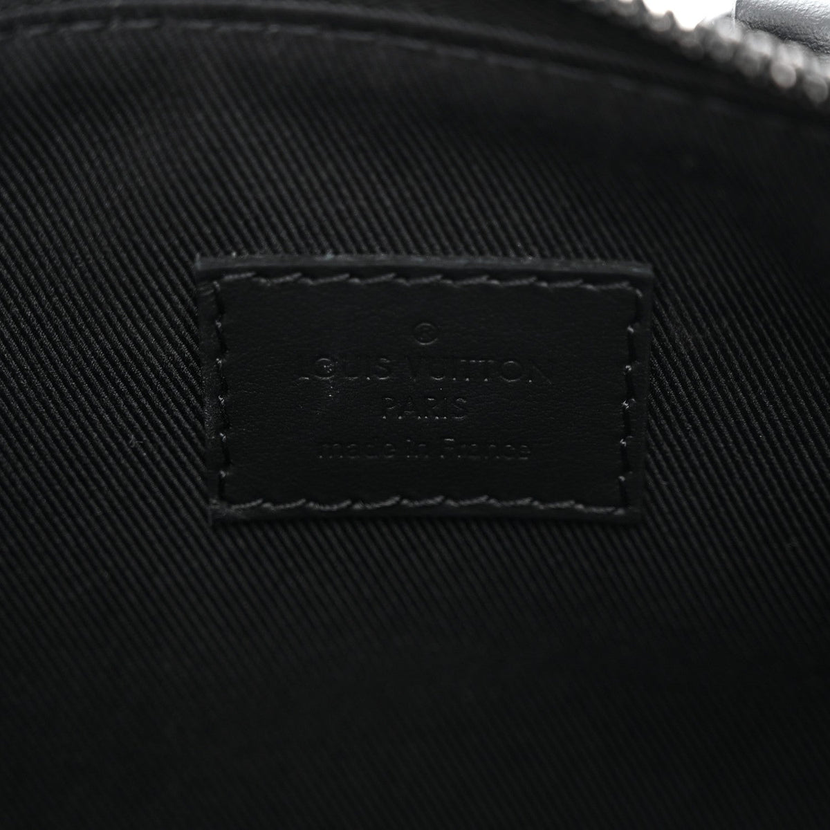 Grained Calfskin Aerogram Keepall XS Black wholesalehk.shop