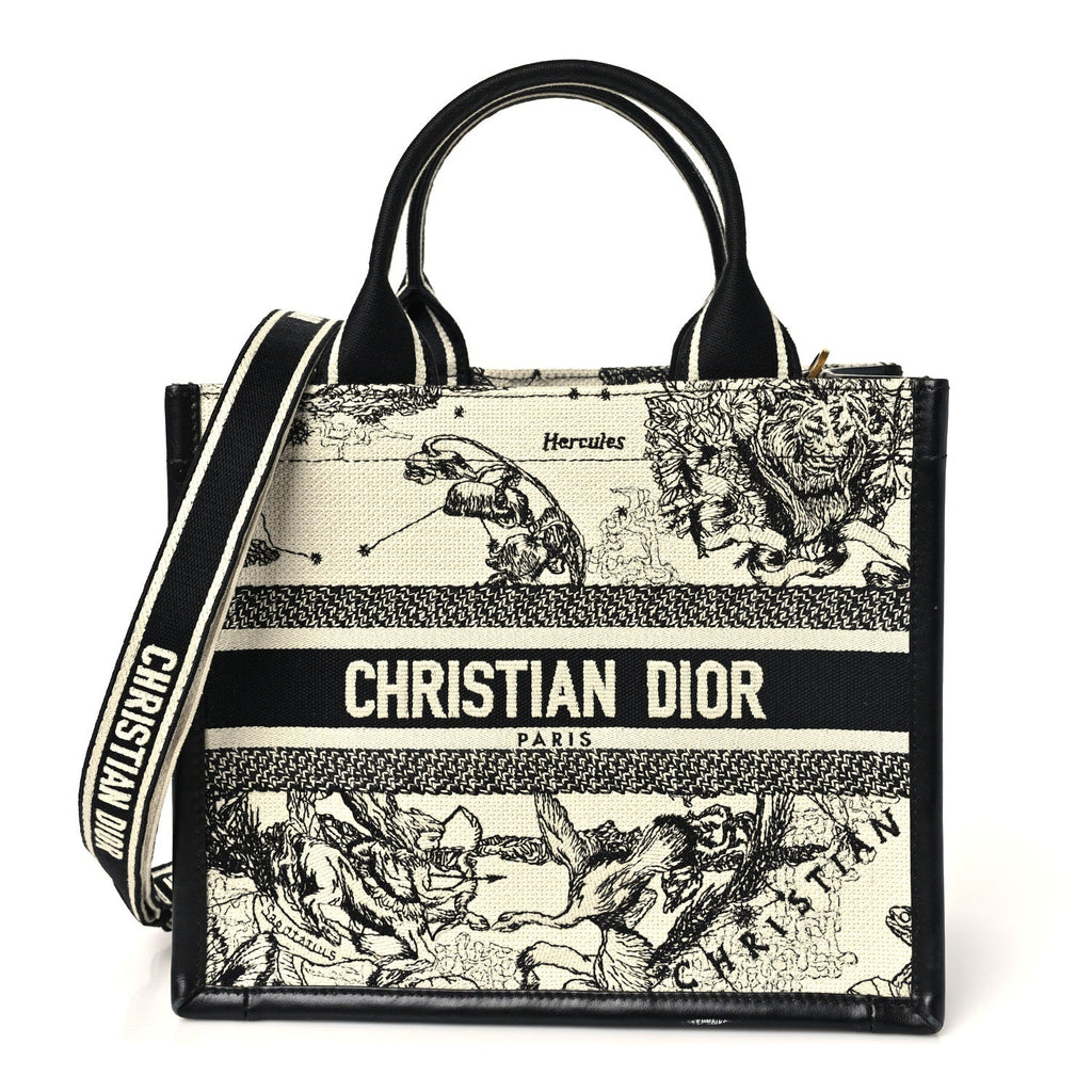 Calfskin Dioriviera Toile De Jouy Small Book Tote With Strap Latte Multicolor £¨ Direct shipment via from wholesalehk.shop