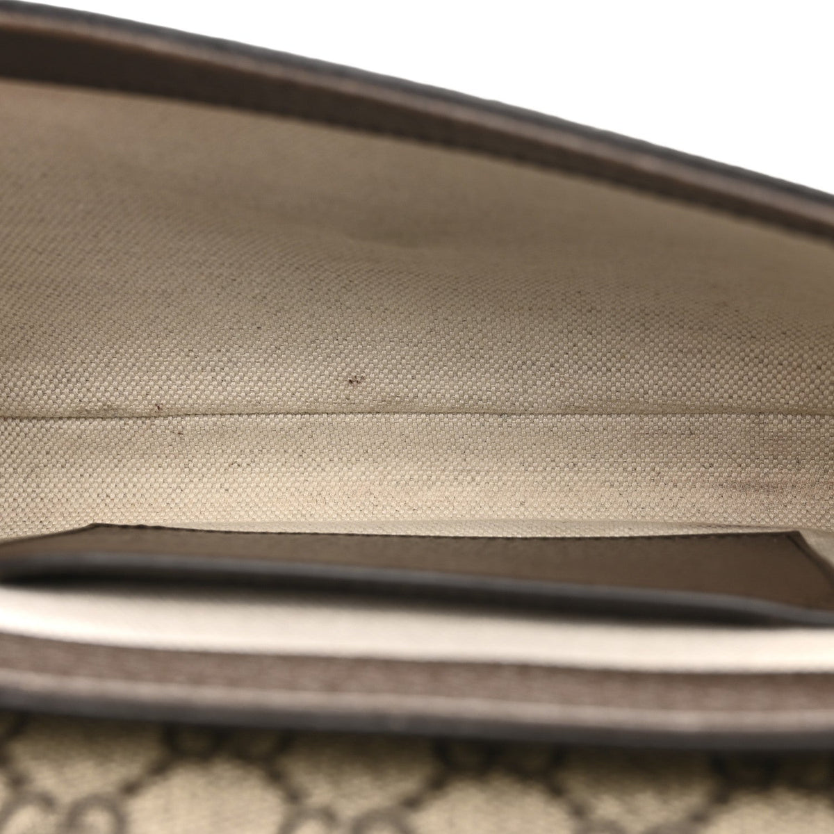 GG Supreme Monogram Textured Dollar Calfskin Web Mini Ophidia Envelope Shoulder Bag Beige Ebony New Acero wholesalehk.shop