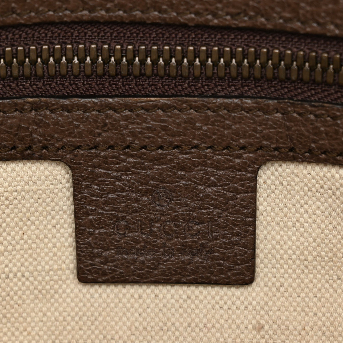 Soft GG Supreme Monogram Medium Ophidia Belt Bag Dark Brown wholesalehk.shop