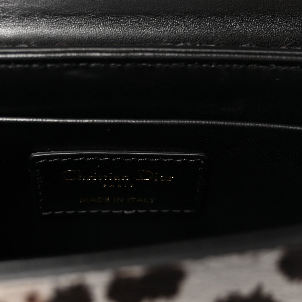 Pony Hair 30 Montaigne Box Bag Blue wholesalehk.shop