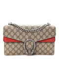 GG Supreme Monogram Small Dionysus Shoulder Bag Red wholesalehk.shop
