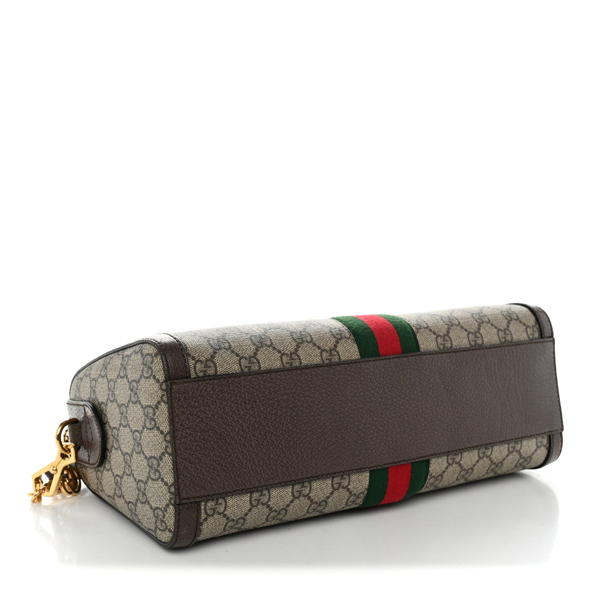 GG Supreme Monogram Web Medium Ophidia Boston Brown wholesalehk.shop