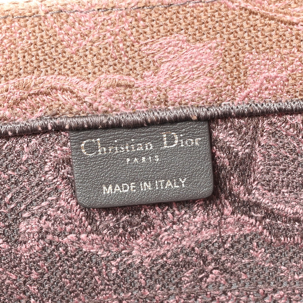 Canvas Embroidered Medium Dioriviera Toile De Jouy Book Tote Pink Grey £¨ Direct shipment via from wholesalehk.shop