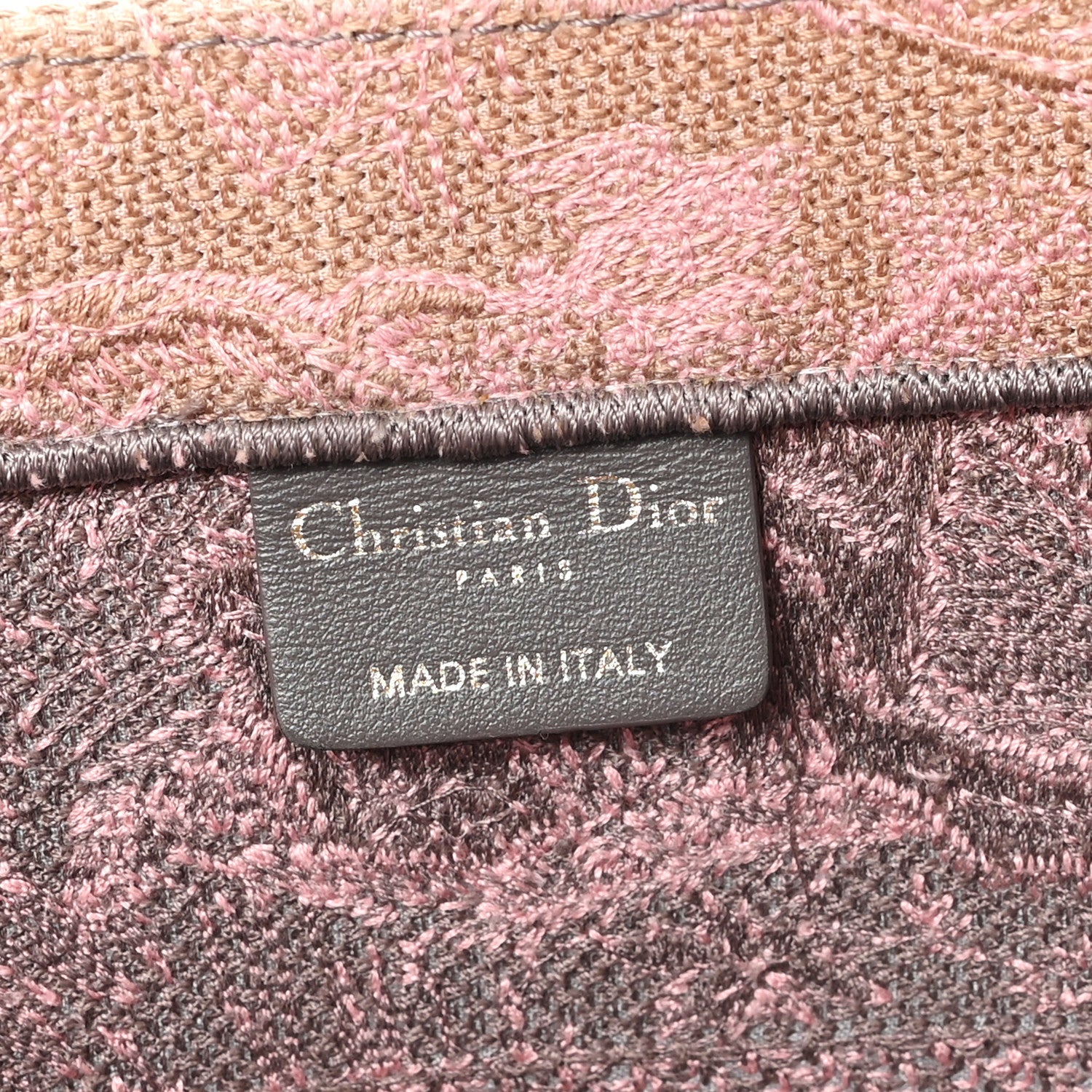Canvas Embroidered Medium Dioriviera Toile De Jouy Book Tote Pink Grey £¨ Direct shipment via from wholesalehk.shop