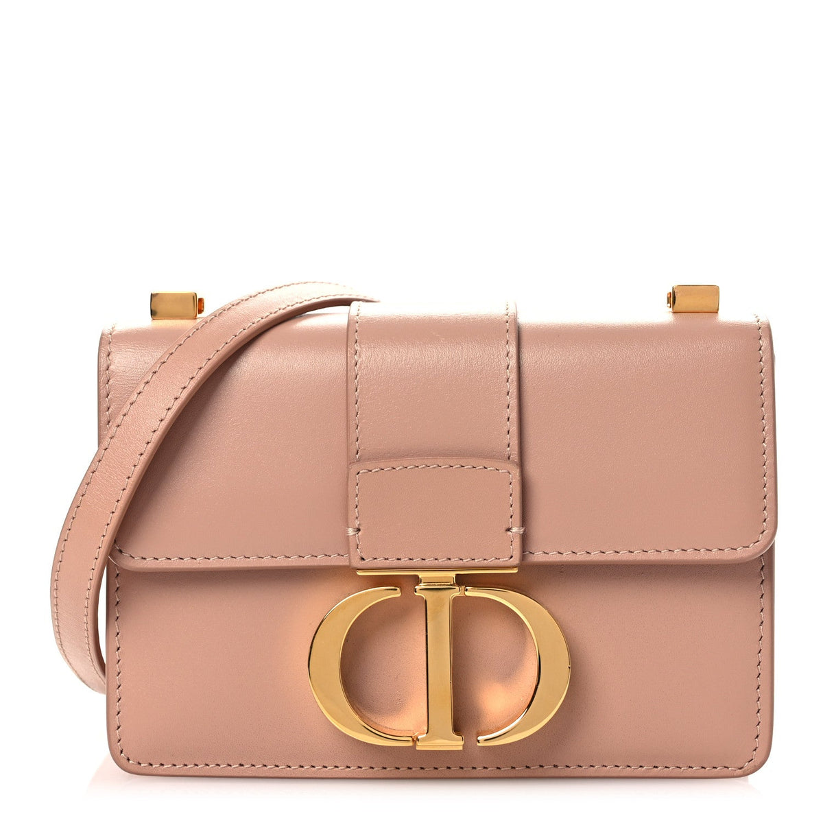 Box Calfskin Micro 30 Montaigne Flap Bag Rose Des Vents wholesalehk.shop