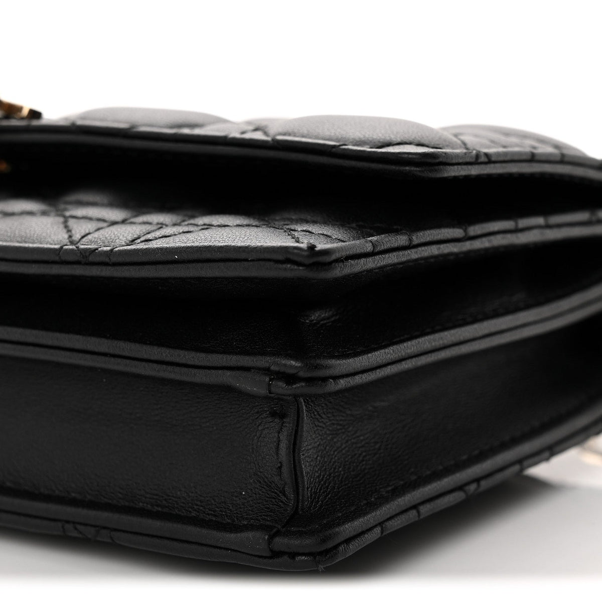 Lambskin Cannage Mini My Dior Bag Black wholesalehk.shop