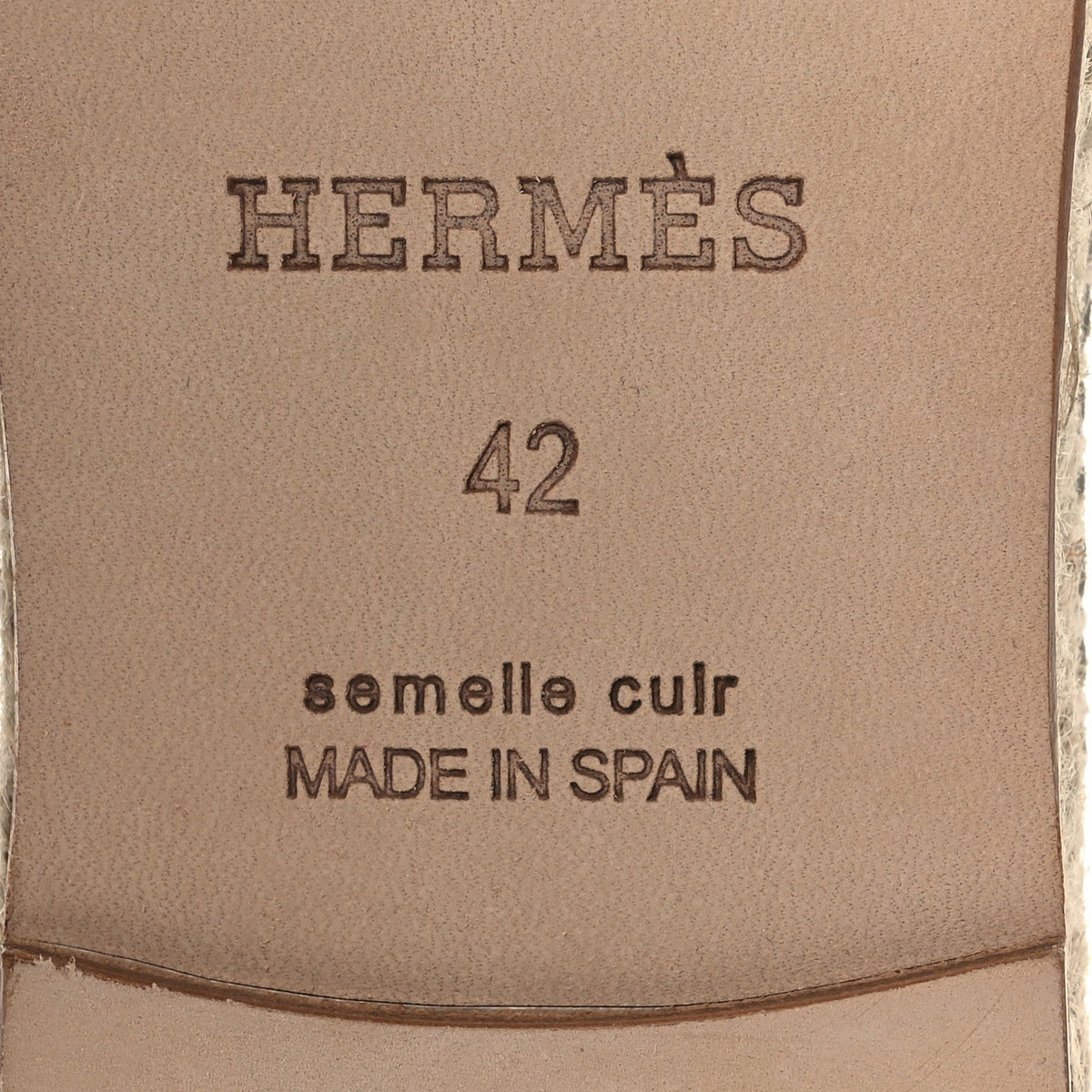 Suede Goatskin Mens Enrique Espadrilles 42 Beige Sable wholesalehk.shop
