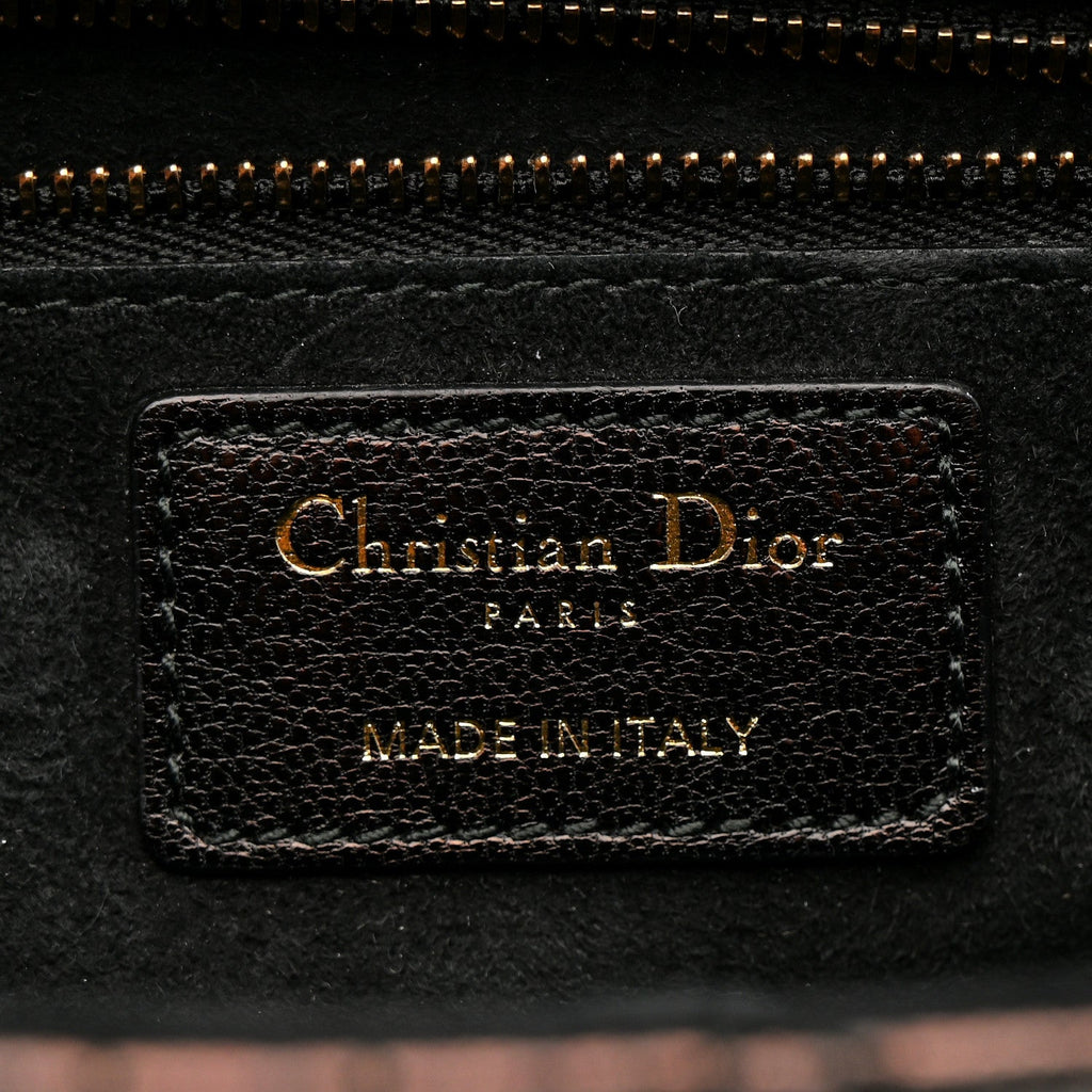 Lambskin Cannage Large Dioraddict Flap J’Adior Strap Black wholesalehk.shop
