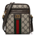 X BALENCIAGA BB Supreme Monogram Web Mini Ophidia Messenger Beige New Acero wholesalehk.shop