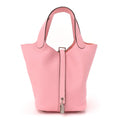 Taurillon Clemence Picotin Lock 18 PM Rose Sakura £¨ Direct shipment via from wholesalehk.shop