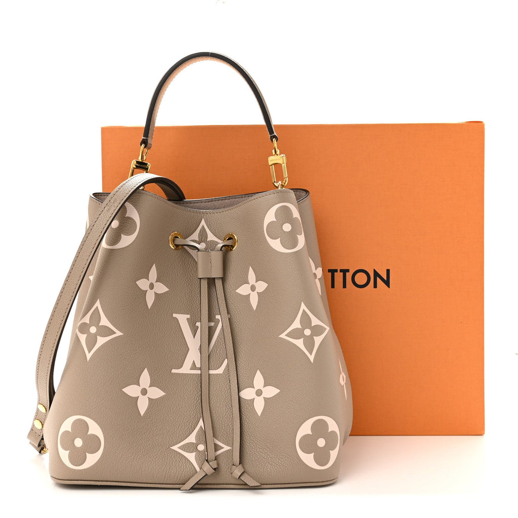 Empreinte Monogram Giant Neonoe MM Tourterelle Creme £¨ Direct shipment via from wholesalehk.shop