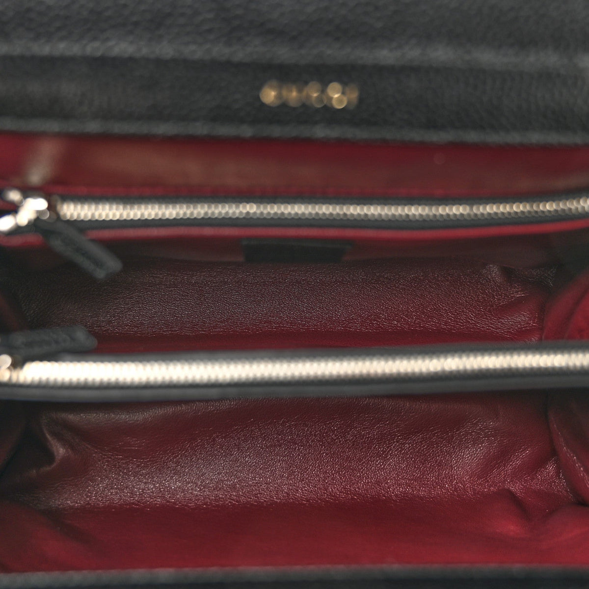 Grainy Calfskin Small Zumi Top Handle Bag Black wholesalehk.shop