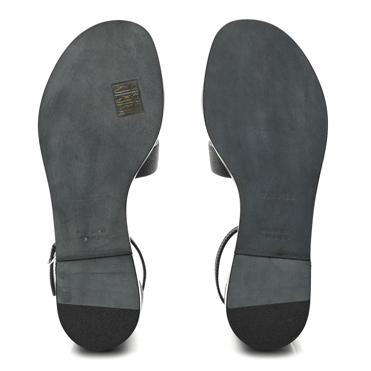 Epsom Santorini Sandals 36 Black wholesalehk.shop