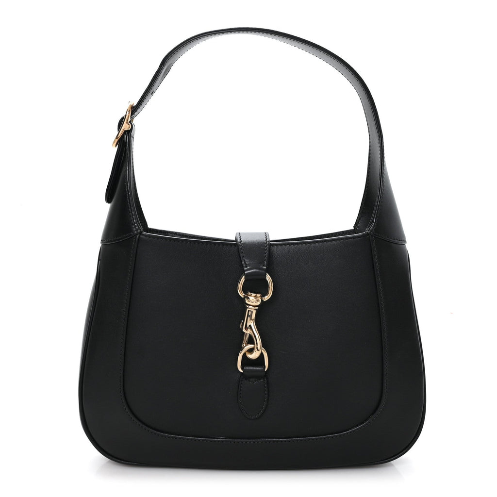 Calfskin Small Jackie Shoulder Bag Black £¨ Direct shipment via from wholesalehk.shop