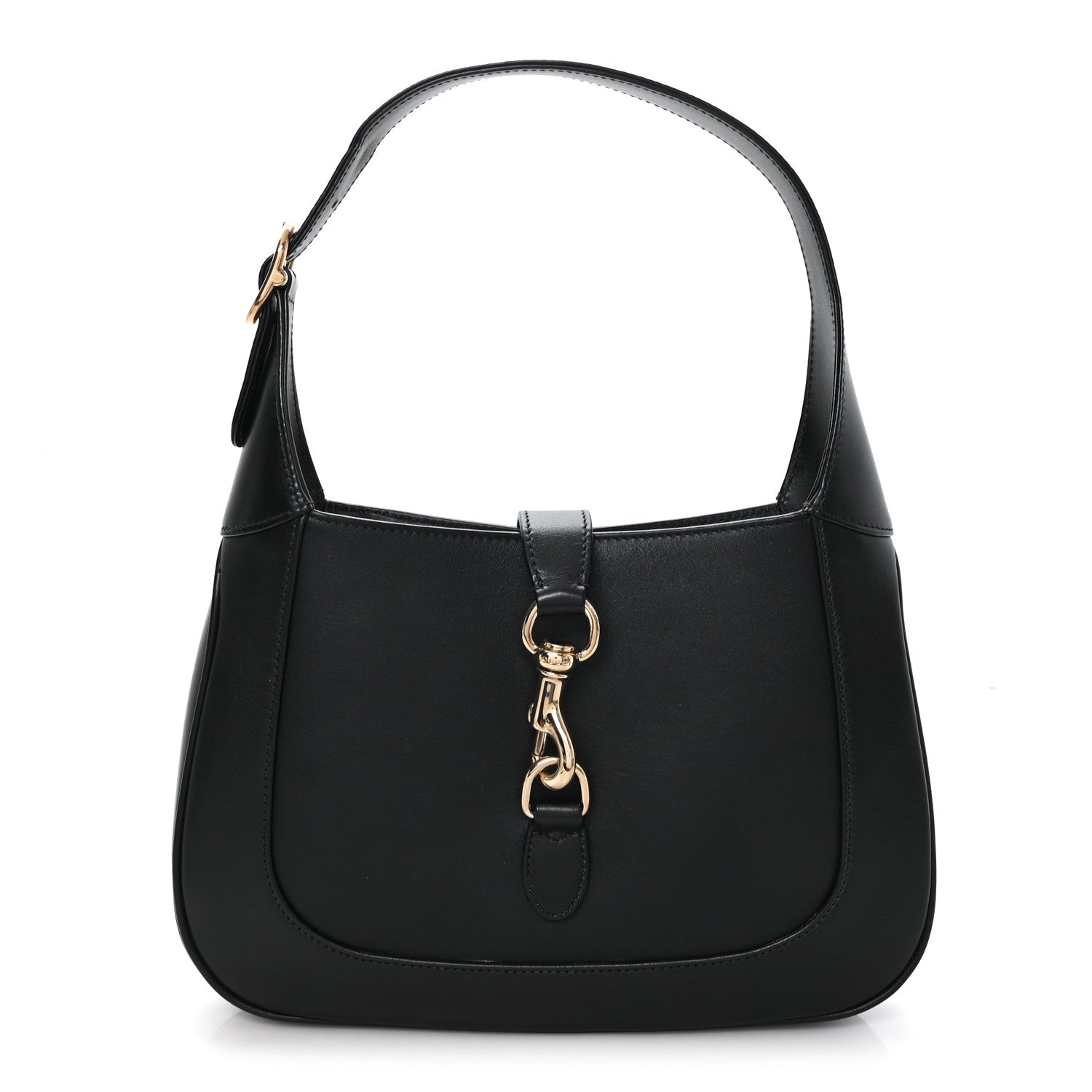 Calfskin Small Jackie Shoulder Bag Black £¨ Direct shipment via from wholesalehk.shop