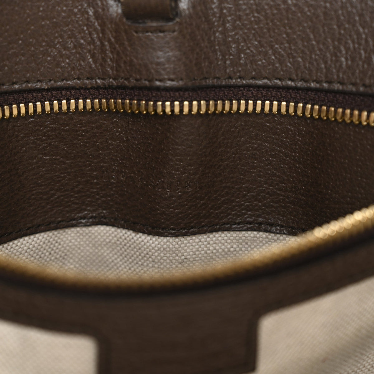 Monogram Jumbo GG Textured Dollar Calfskin Web Small Tote Bag Camel Ebony New Acero wholesalehk.shop
