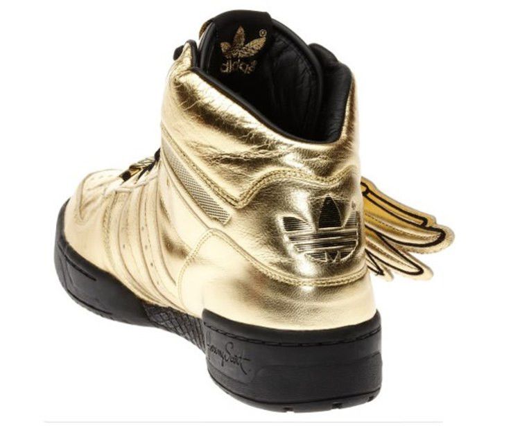 adidas JS Wings 1.0 Jeremy Scott Metallic Gold wholesalehk.shop